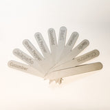 Set of 5 Garden Markers - Metal Vegetable Garden Stakes Gift Set